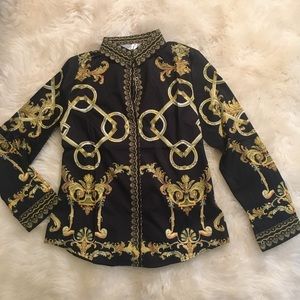 Sm Jewel Fashion Print Blouse